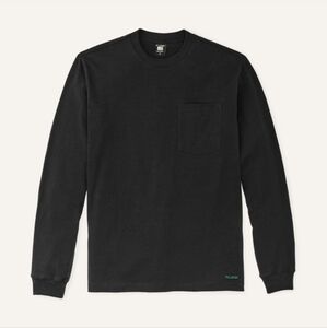 Filson Pioneer Pocket Long Sleeve T-Shirt - Black
